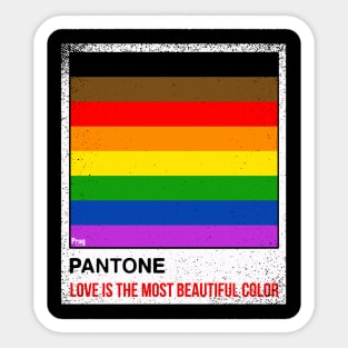 Pride flag - Revolution Art Sticker